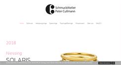 Desktop Screenshot of cullmann-schmuck.de